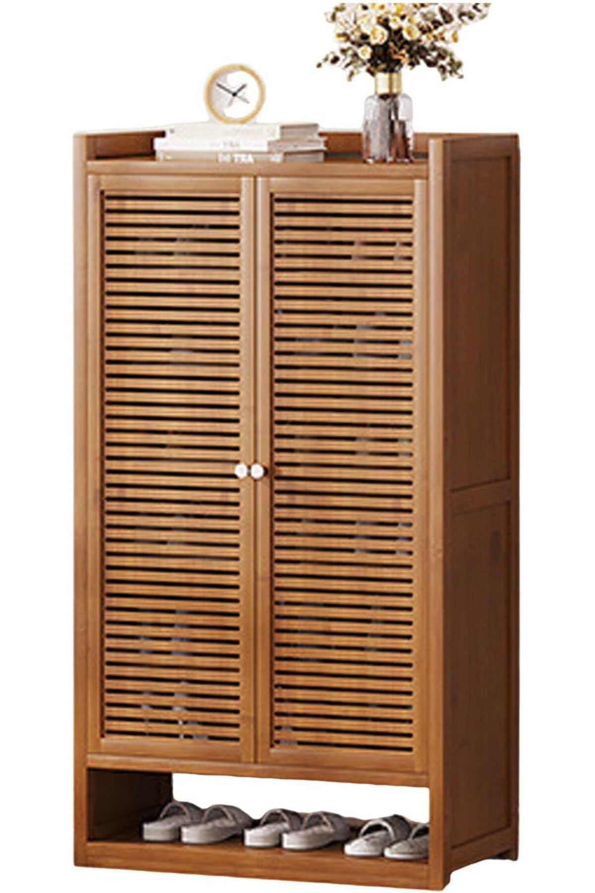 DubaiGallery-7 Layer large-Capacity Dustproof Shoe Cabinet for Organized Storage L 59 cm, H 95 cm, W/D 32 cm 1