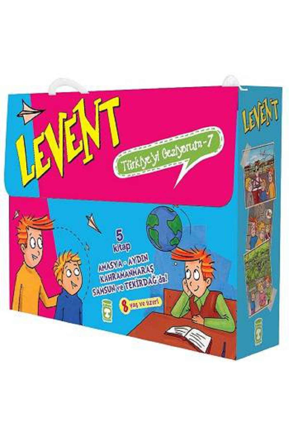 Timaş Çocuk Levent Türkiye'yi Geziyorum 7 Set (5 Kitap)
