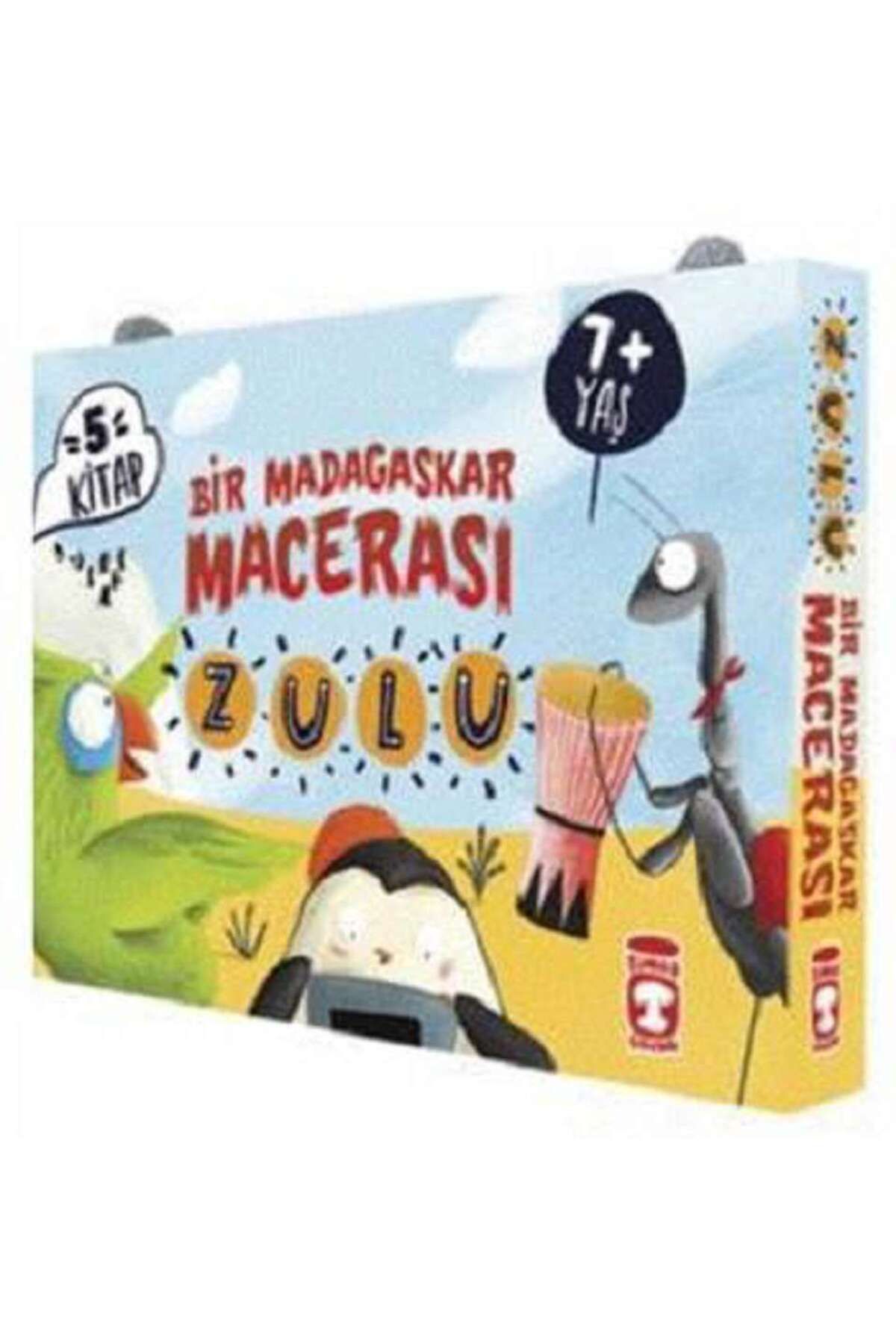 Timaş Çocuk Zulu ile Bir Madagaskar Macerası - Set (5 Kitap)