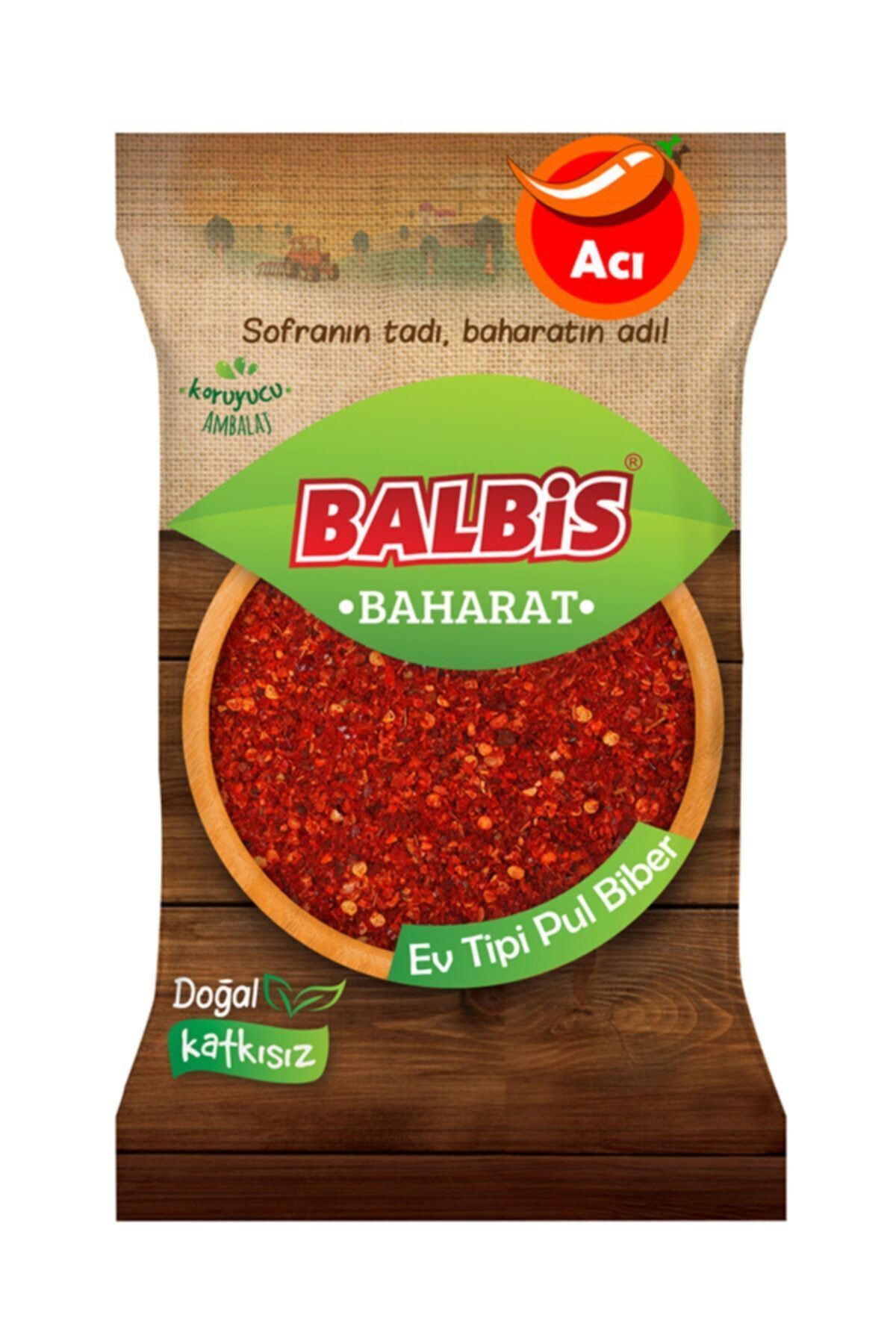 Balbis Maraş Doğal Acı Pul Biber 500 G