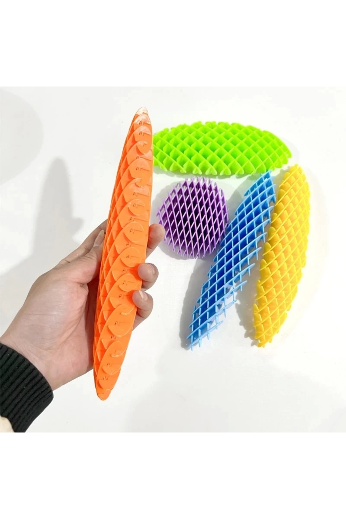 اسباببازی استرسبرطرفکننده مورف فلکسی اوریجینال کرم فیدجت – کرم، قوس – زرد