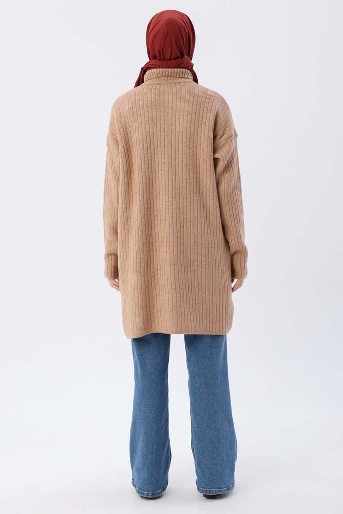 ALLDAY-Biscuit-Half Turtleneck Knitwear Tunic 4