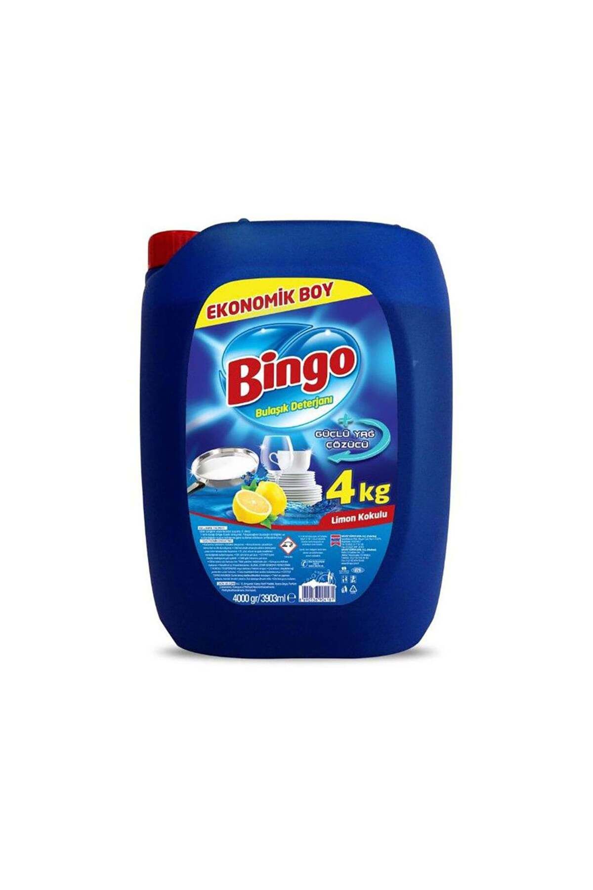 Bingo 4 Kg Hassas Eller Elde Bulaşık Deterjanı (50003493)