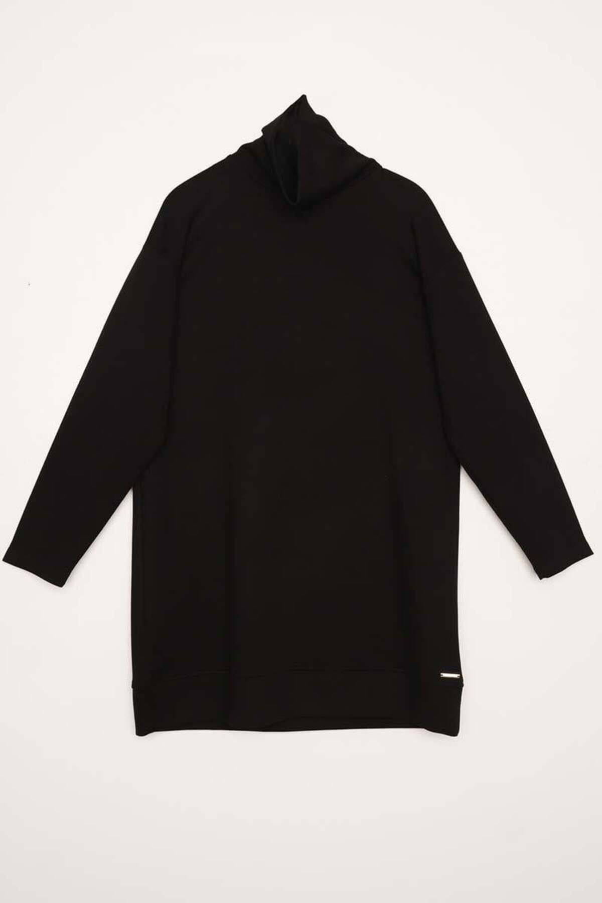 ALLDAY-Black Turtleneck Tunic 6