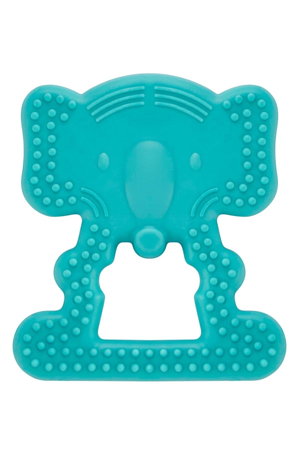 Babyjem-Green Teether Elephant 1