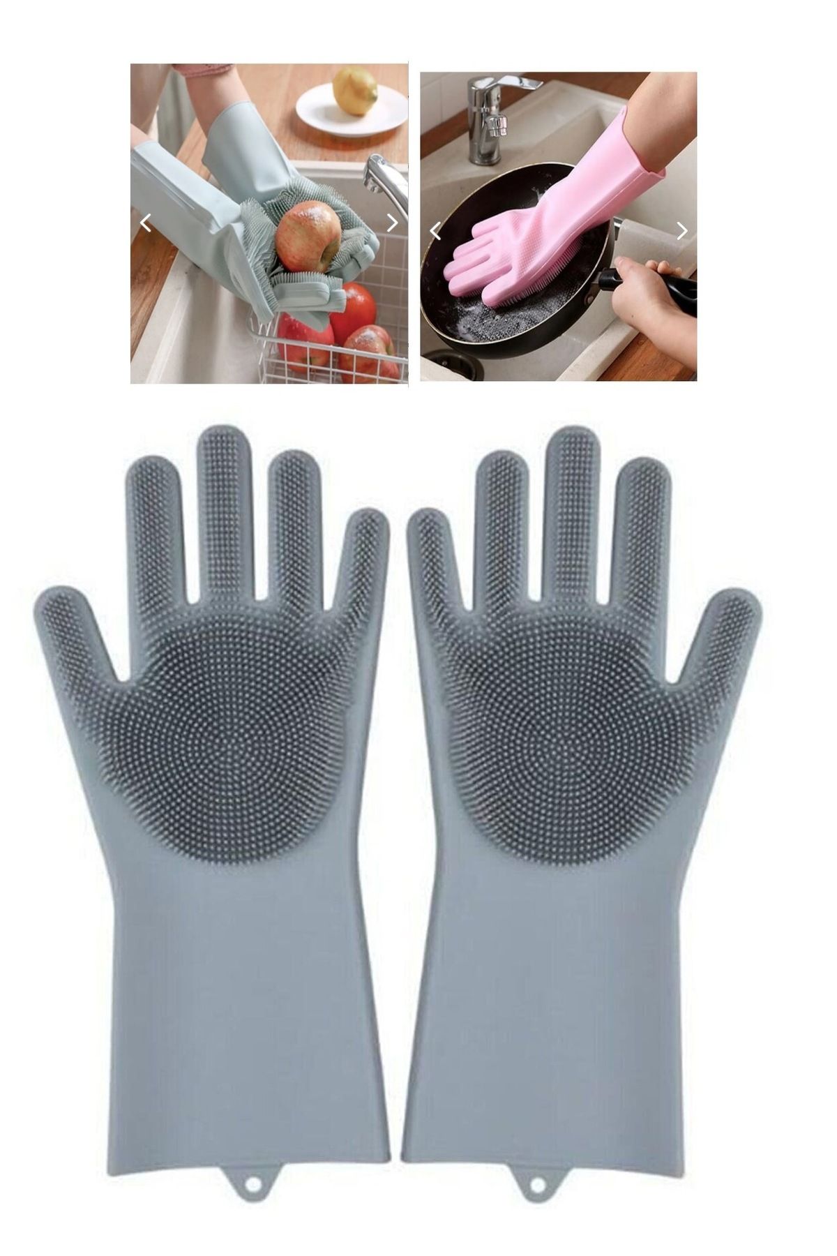 Easy-Magic Silicone Glove - Dishwashing (K0) 1