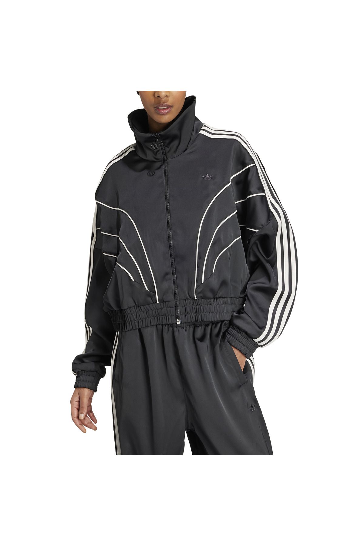 adidas-Women's Black Jacket Iw5678 3