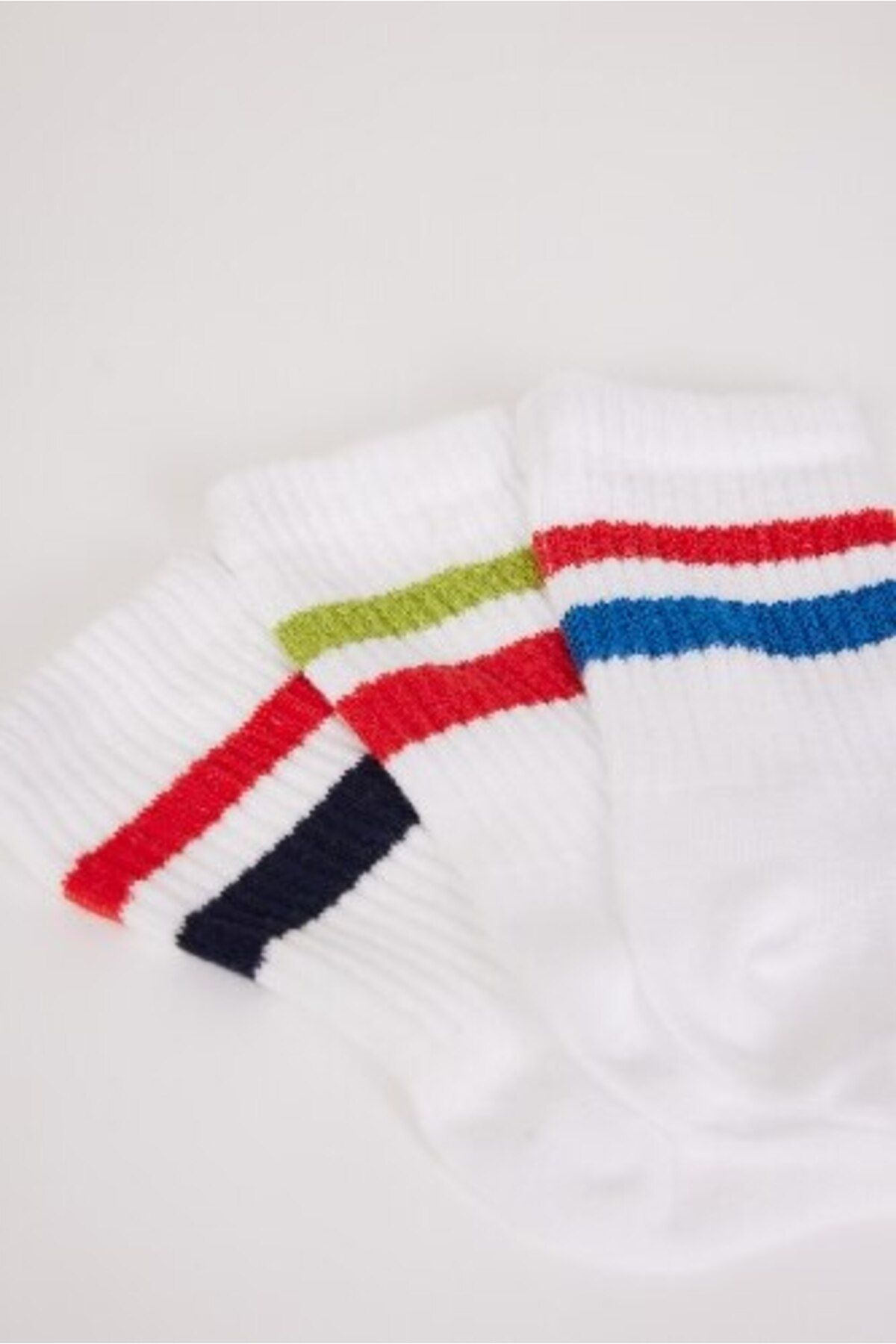 DeFacto-Boy's 3-Piece Cotton Long Socks D8122A8Ns 5