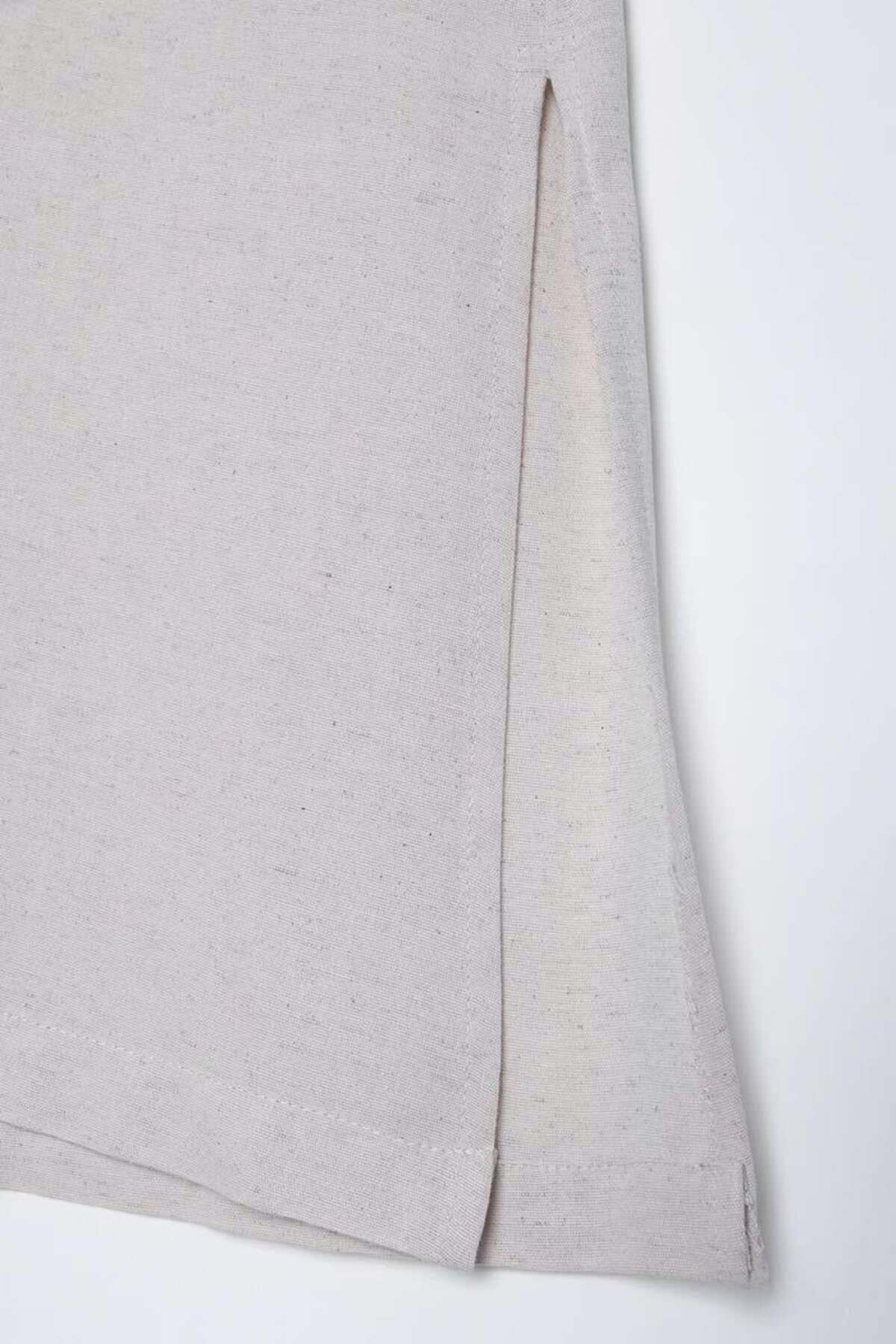 ALLDAY-Bone-Double Button Linen Tunic 5