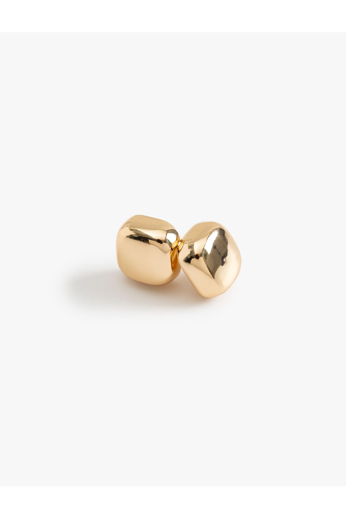 Koton-Earrings - Gold-colored - Without Stone 2