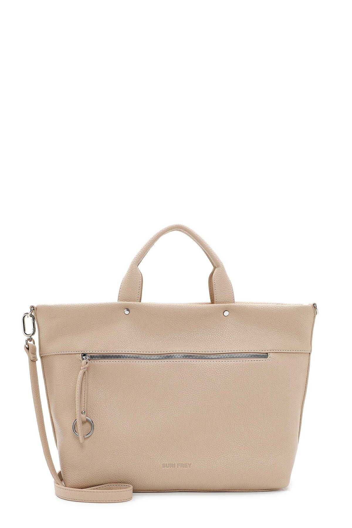 SURI FREY-Handtasche - Beige - Unifarben 1