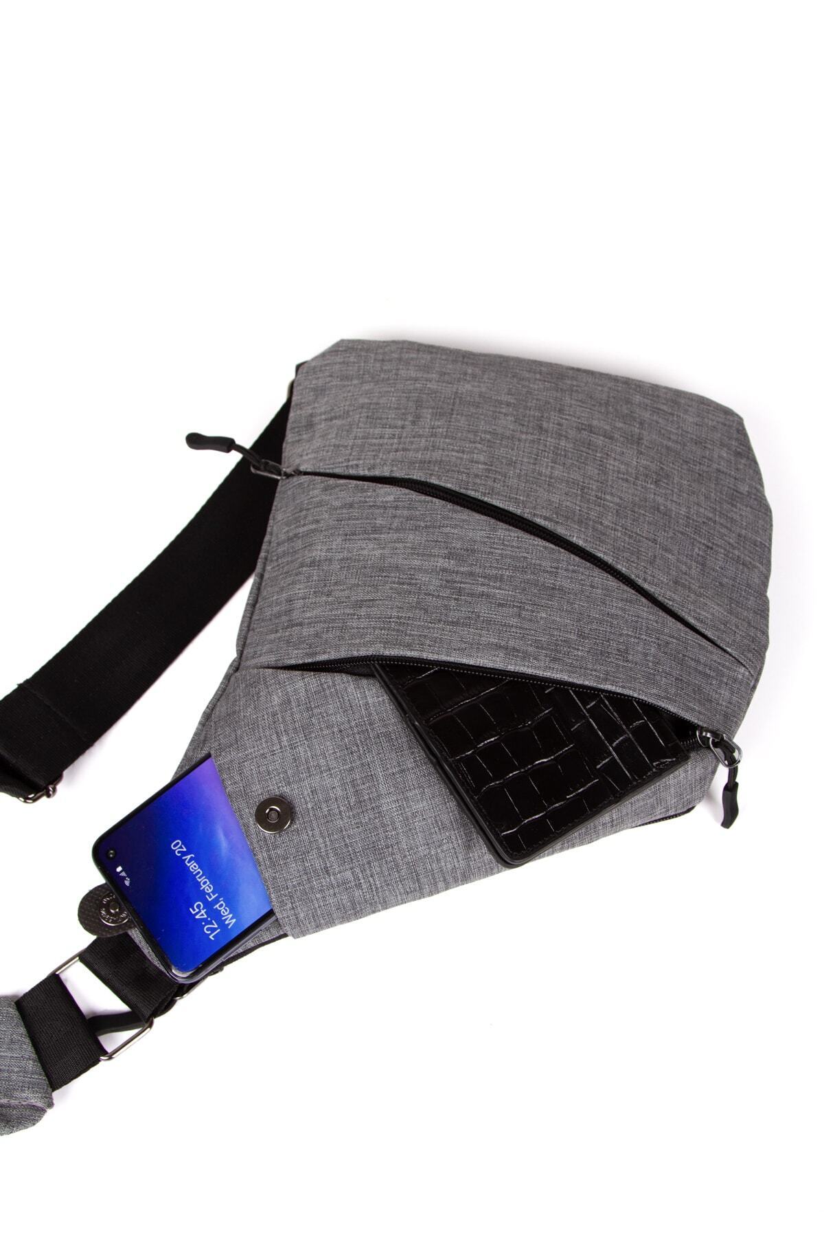 Newish  Erkek Sag Omuz Askılı Heybe Çanta - Görsel 4