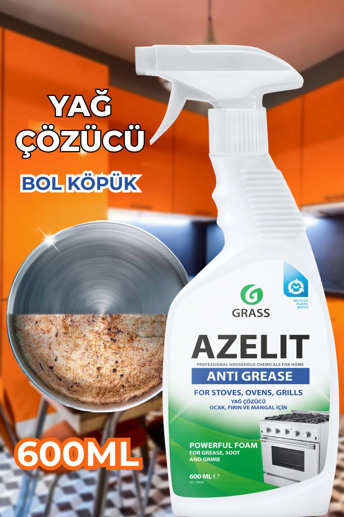 GRASS Azelit Yağ Çözücü - 600 ml