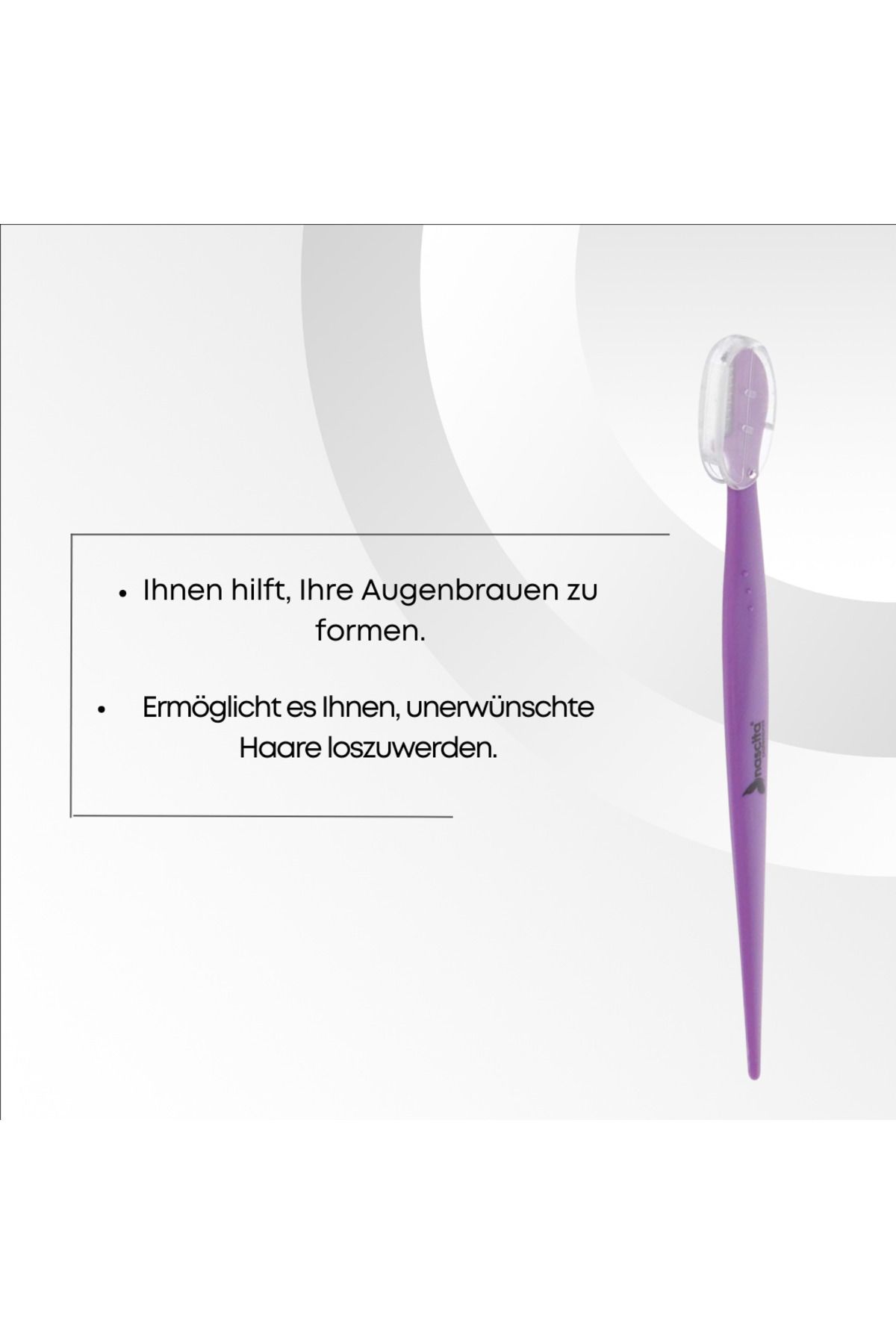 nascita-Professioneller Augenbrauenrasierer, 2-teiliges Set 4