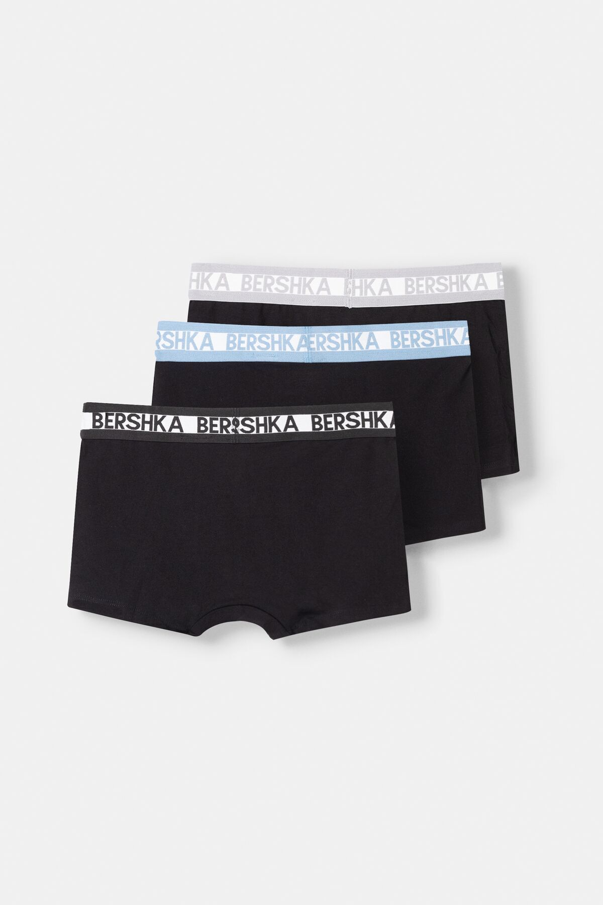 Bershka-3-pack of boxers with wide printed waistband 3