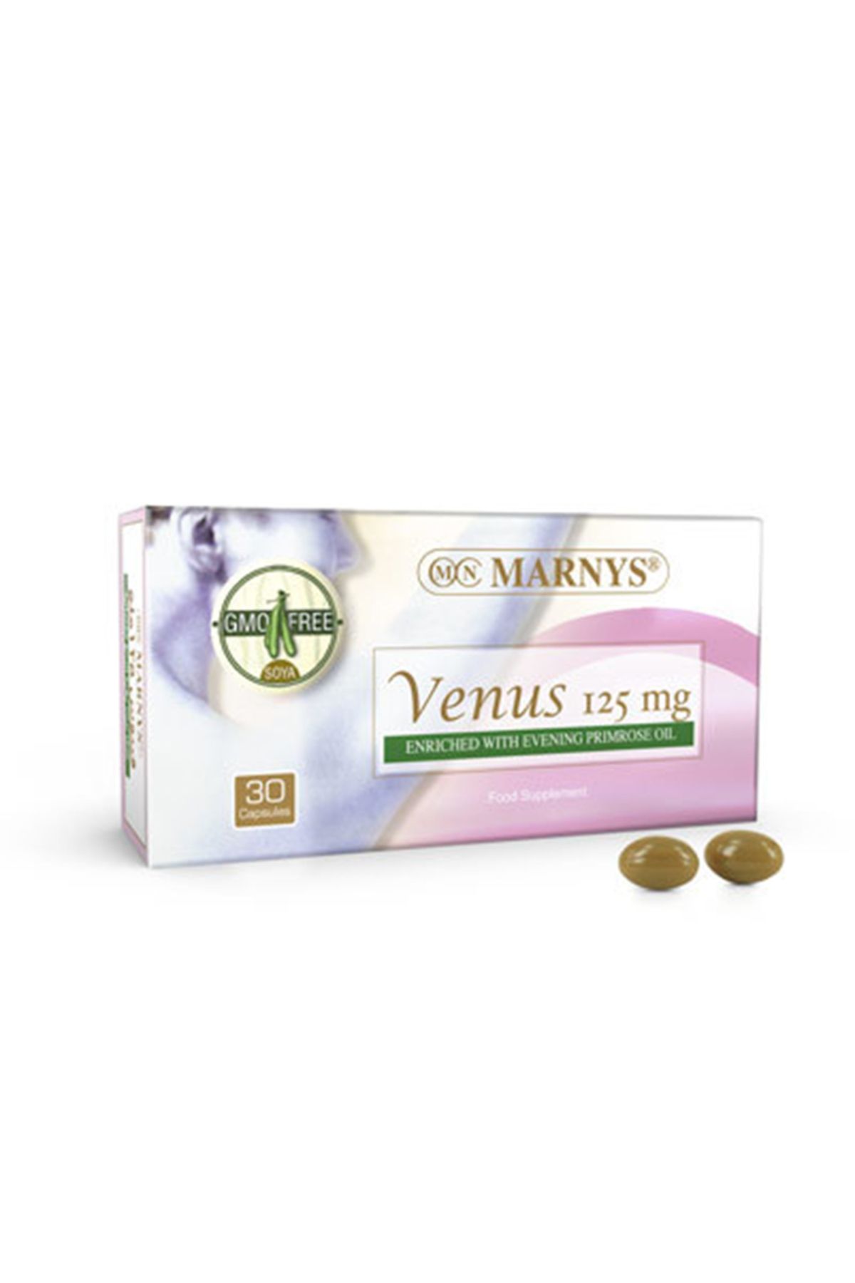 Marnys-Venus Dietary Supplement, 125mg, 30 Capsules 1