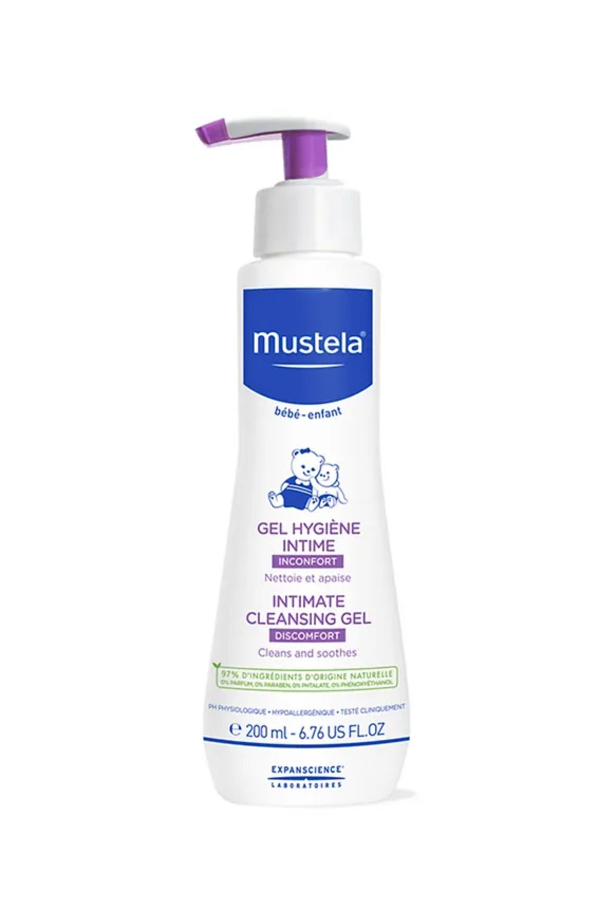 Mustela-200ml Intimate Cleansing Gel for Babies 1