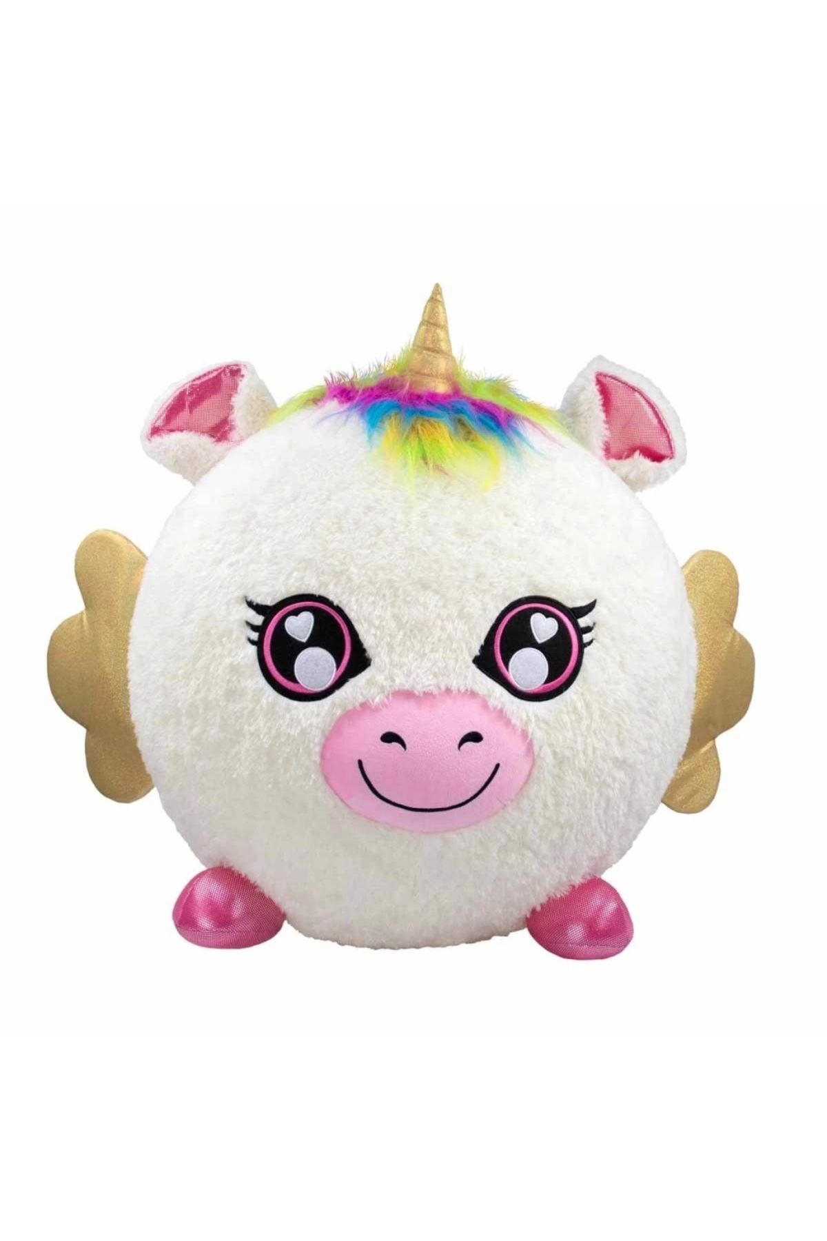 SYNOPE Çocuk Şişme Peluş Unicorn XXL