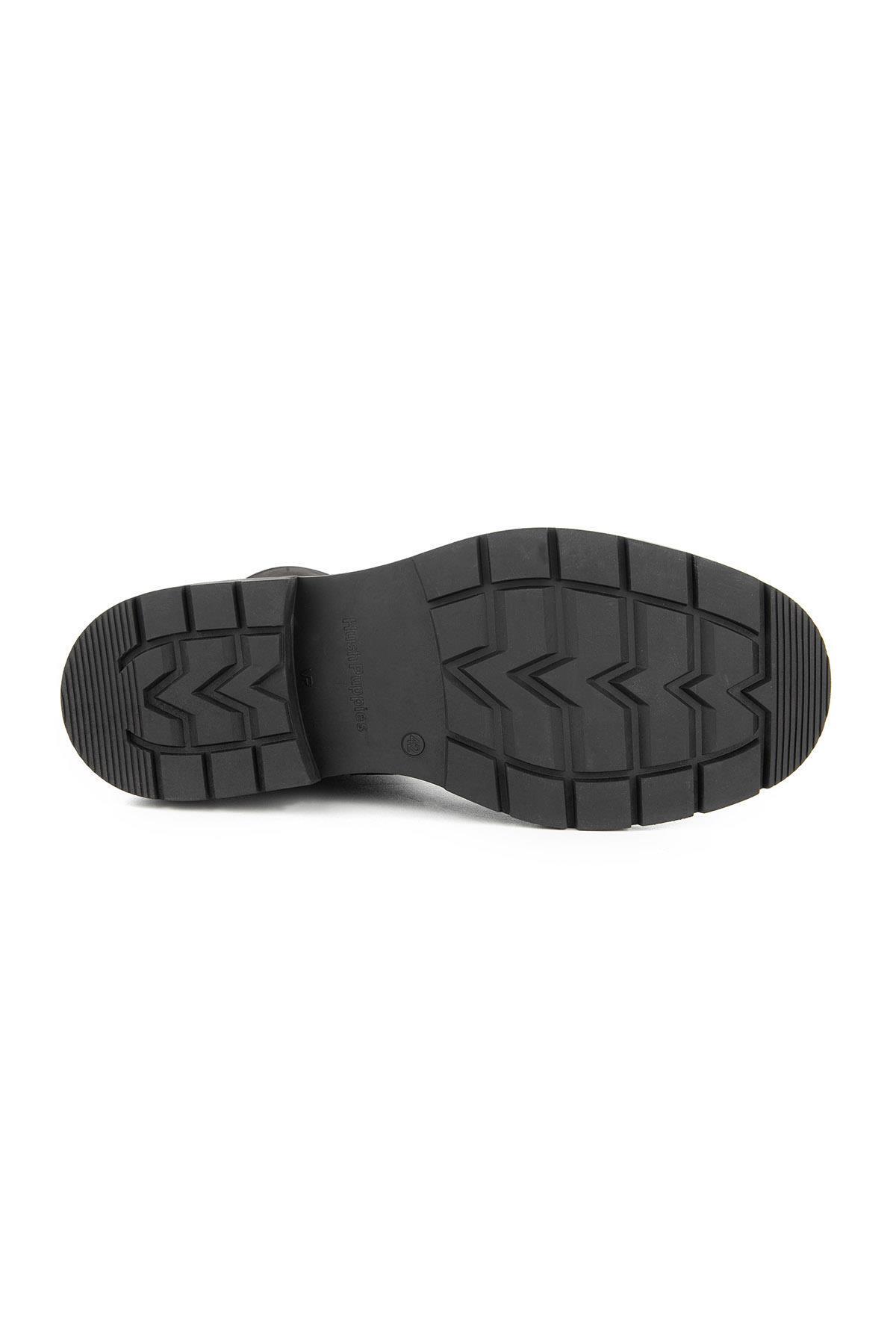Hush Puppies-أحذية رجالية - Nubuck Black Heilig 6