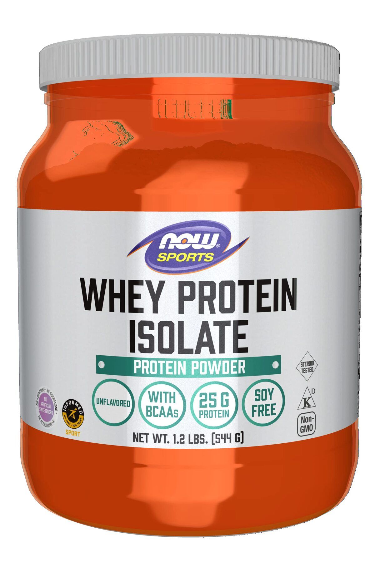 Now-Sports Whey Protein Isolate, 1.2 Lbs 1