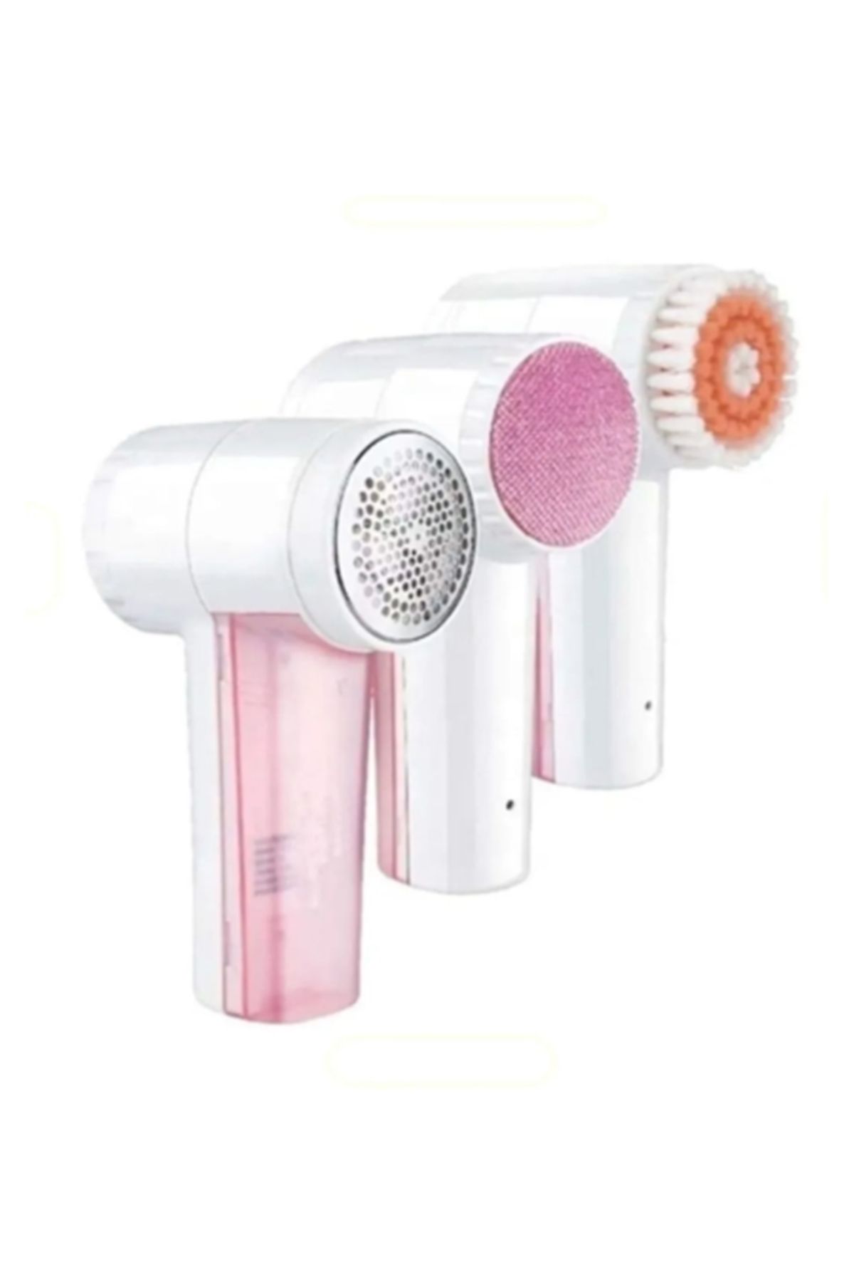 gaman-Wireless Handheld Clothes and Lint Removal Tool with 3 Replaceable Brush Heads 3