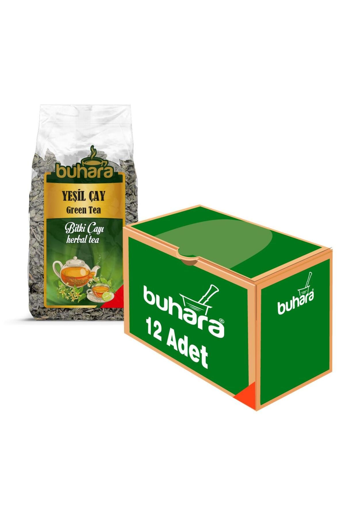 Buhara TOPTAN YEŞİL ÇAY 100 GR. x 12 AD.