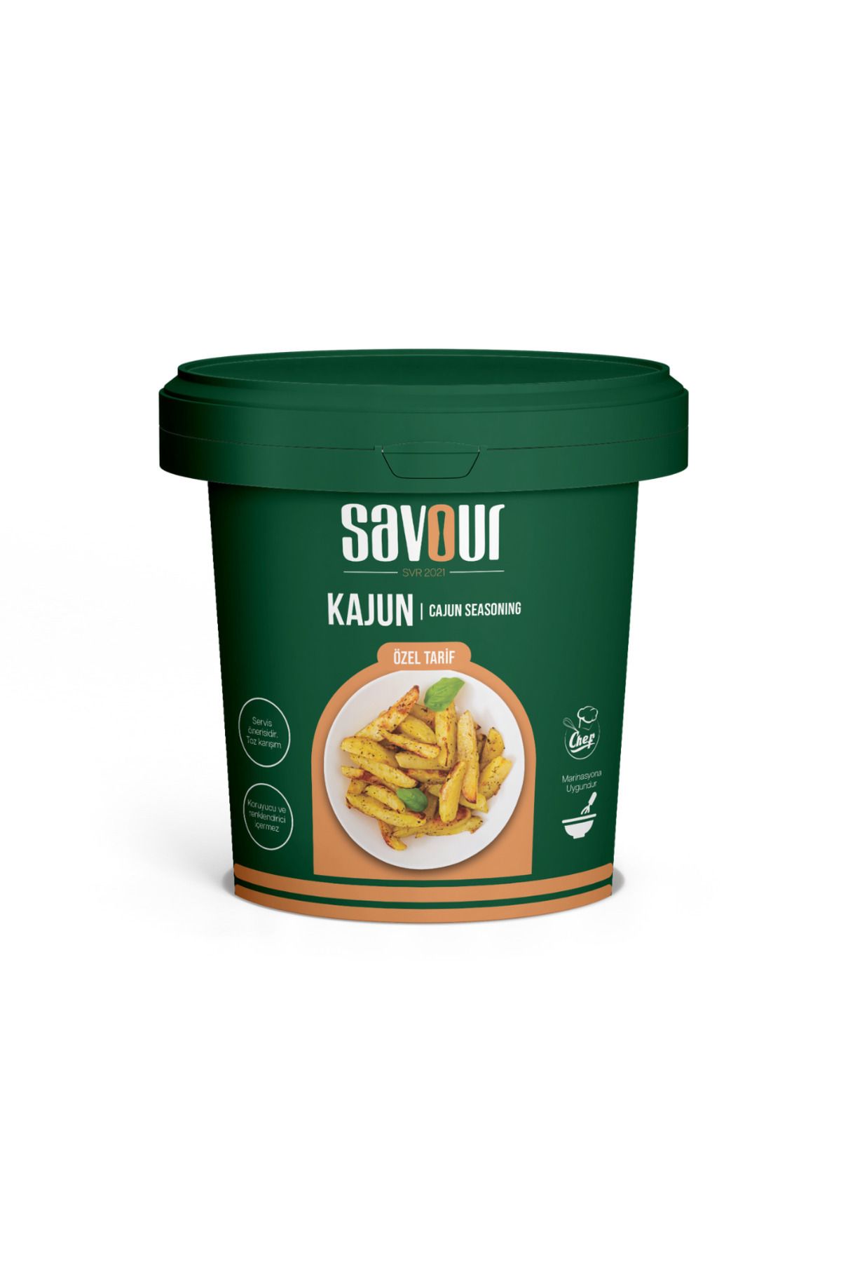 SVR Kajun Baharatı - 750 gr ( Cajun )