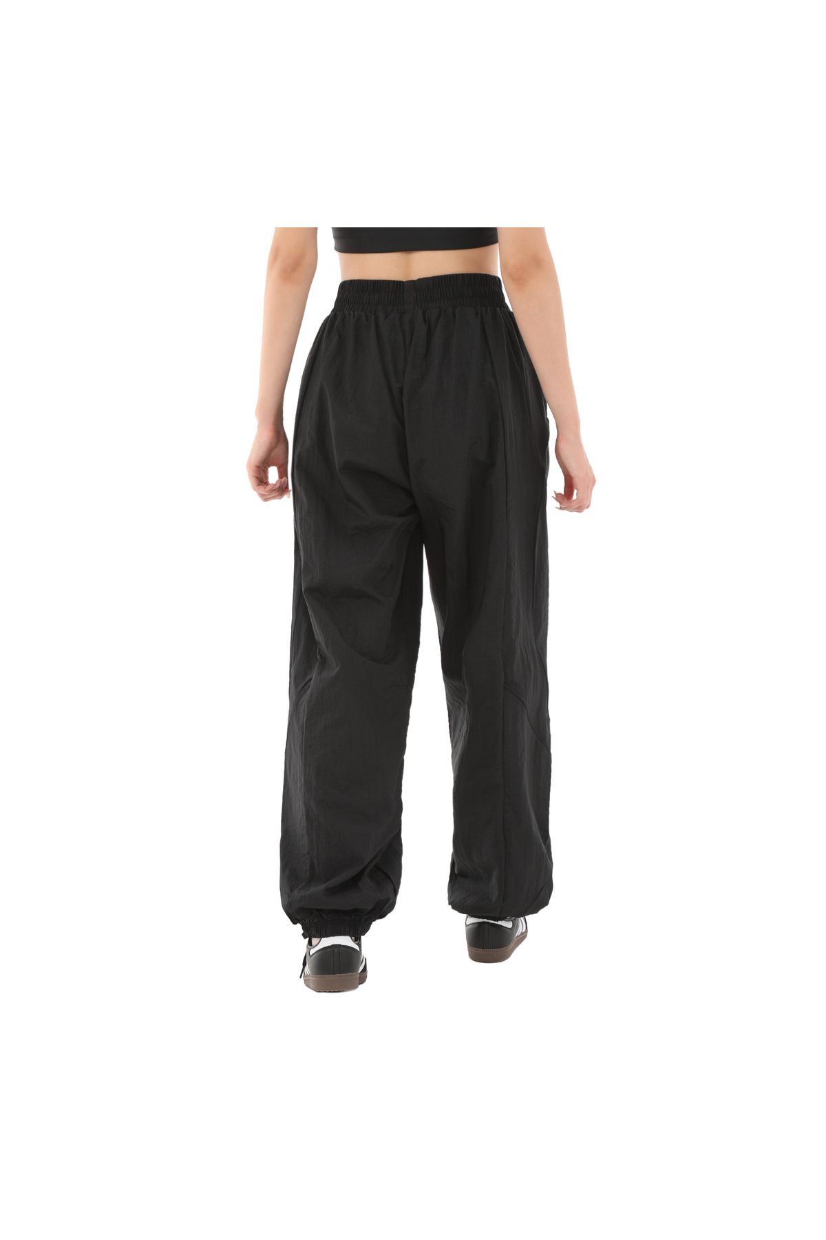 adidas-adidas IW5487-K Black Women's Sweatpants - Woven Trkpant 4