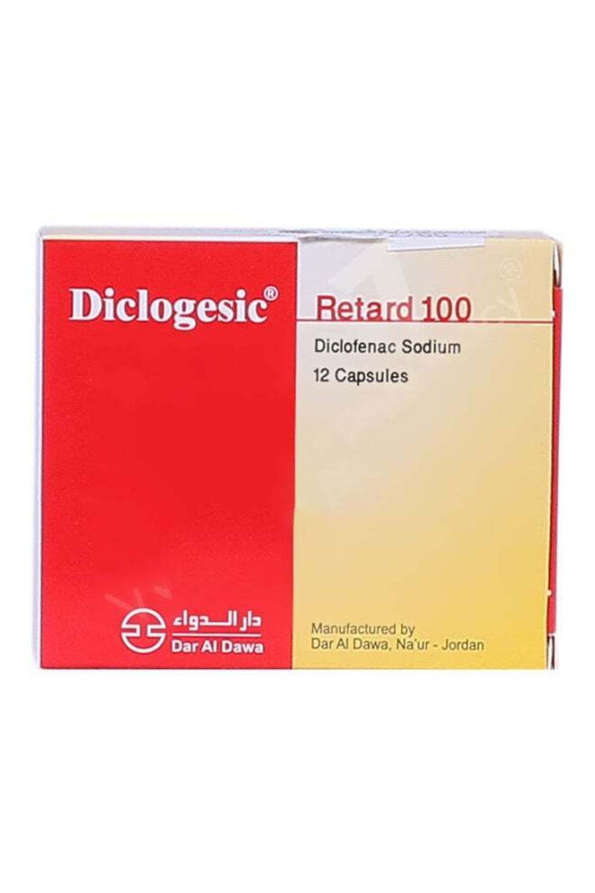 Dar Al Dawa-Diclogesic Retard 100Mg Cap 12S 1