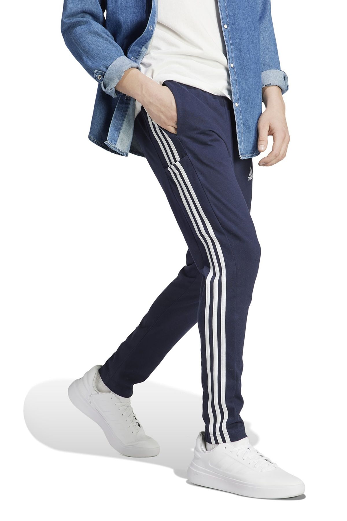 adidas-M 3S Sj to Pt Men's Casual Sweatpants Ic0045 Navy 3