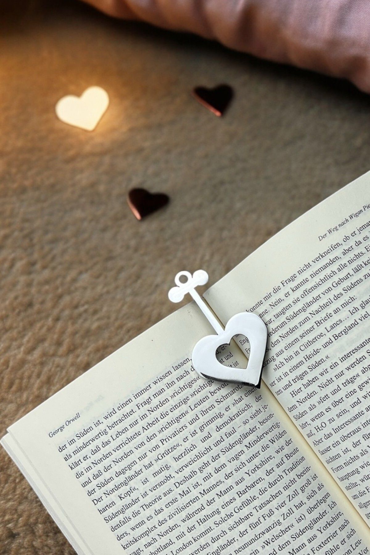 GO BLOBS-Bookmark, Page Holder, Bookmark, Heart, Gift, Handmade 6