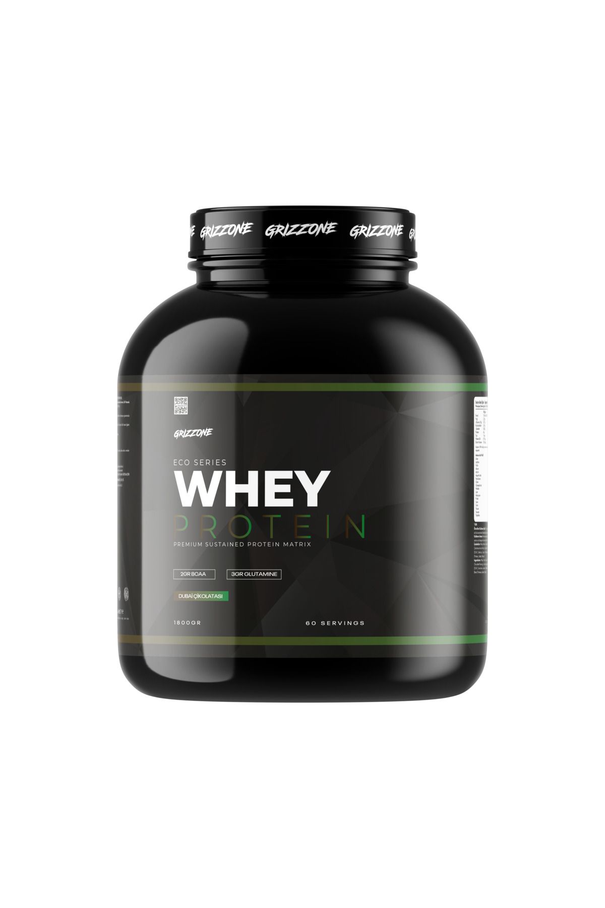 GRIZZONE Grızzy Whey Protein 1800 Gr 60 Servis ( Dubai Çikolatası Aromalı )