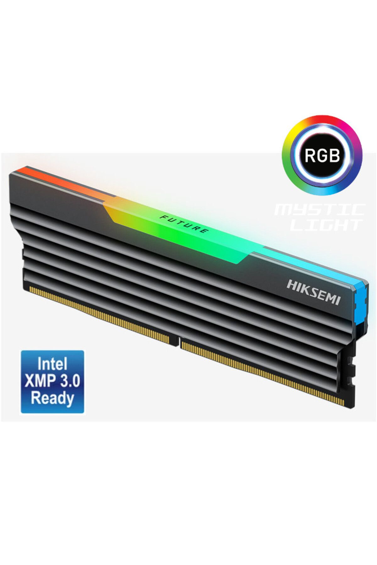 Hiksemi-Future Rgb 16Gb Ddr5 6400Mhz Cl32 to 1.35V Hsc516U64C4 Single Module Ram 1