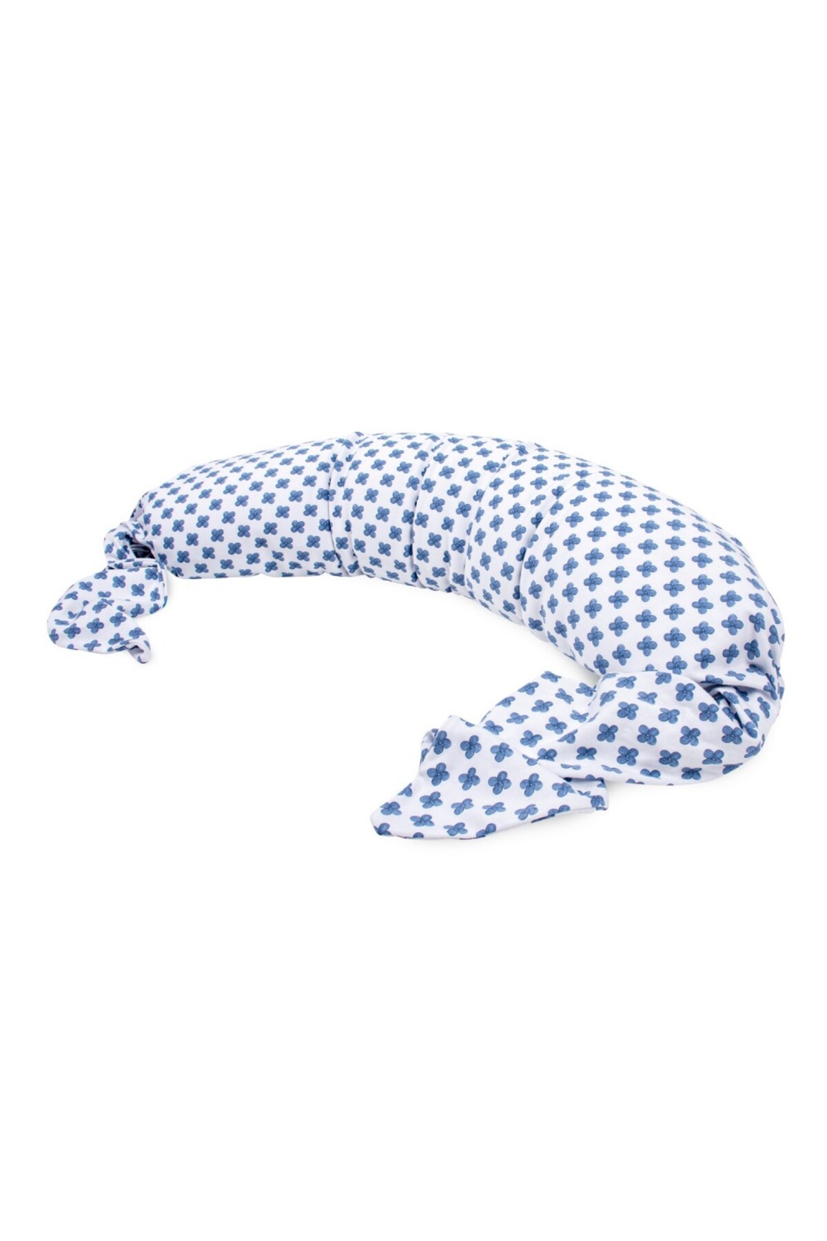 Sevi Bebe Hamile ve Emzirme Yastığı - Mavi Çiçek fotoğrafı 2 (önizleme)