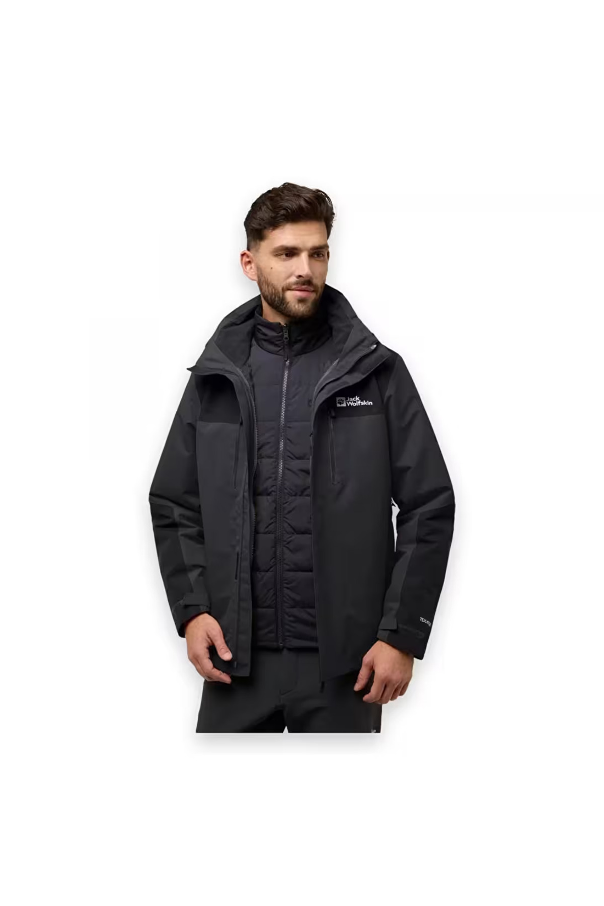 جک ولف اسکین مانتو مردانه فضای باز Jasper 3ın1 Jkt M