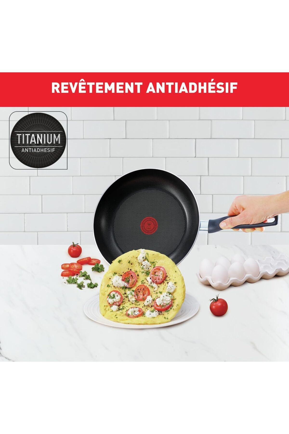 TEFAL-Super Cook - Cookware Set for Use 9 Pcs |   Frypan 4