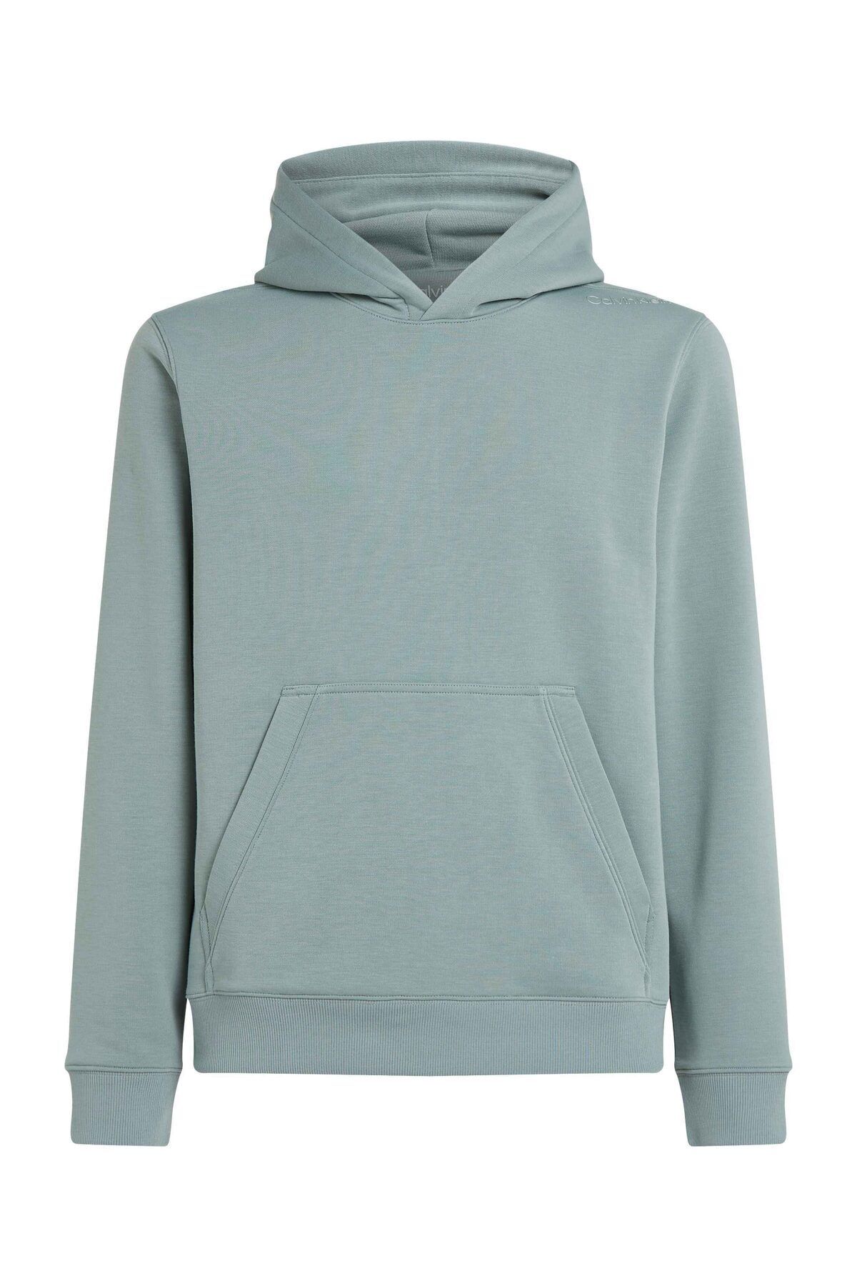 Calvin Klein-Męska szara bluza z kapturem - 00Gms4W332Pff-Pw Sweat Hoodie 1