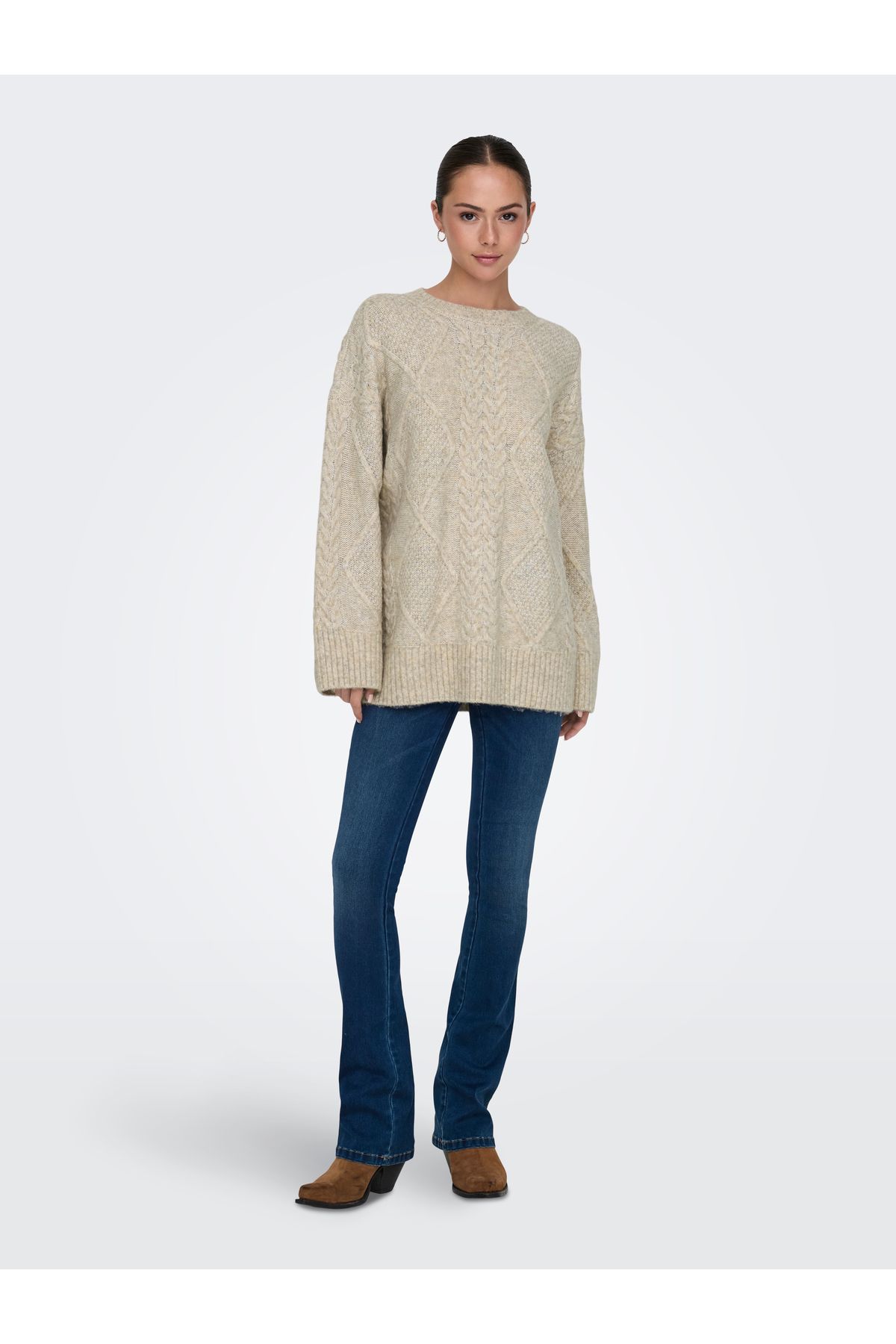 JDY-Ecru Damenpullover Modell: 15330701 5