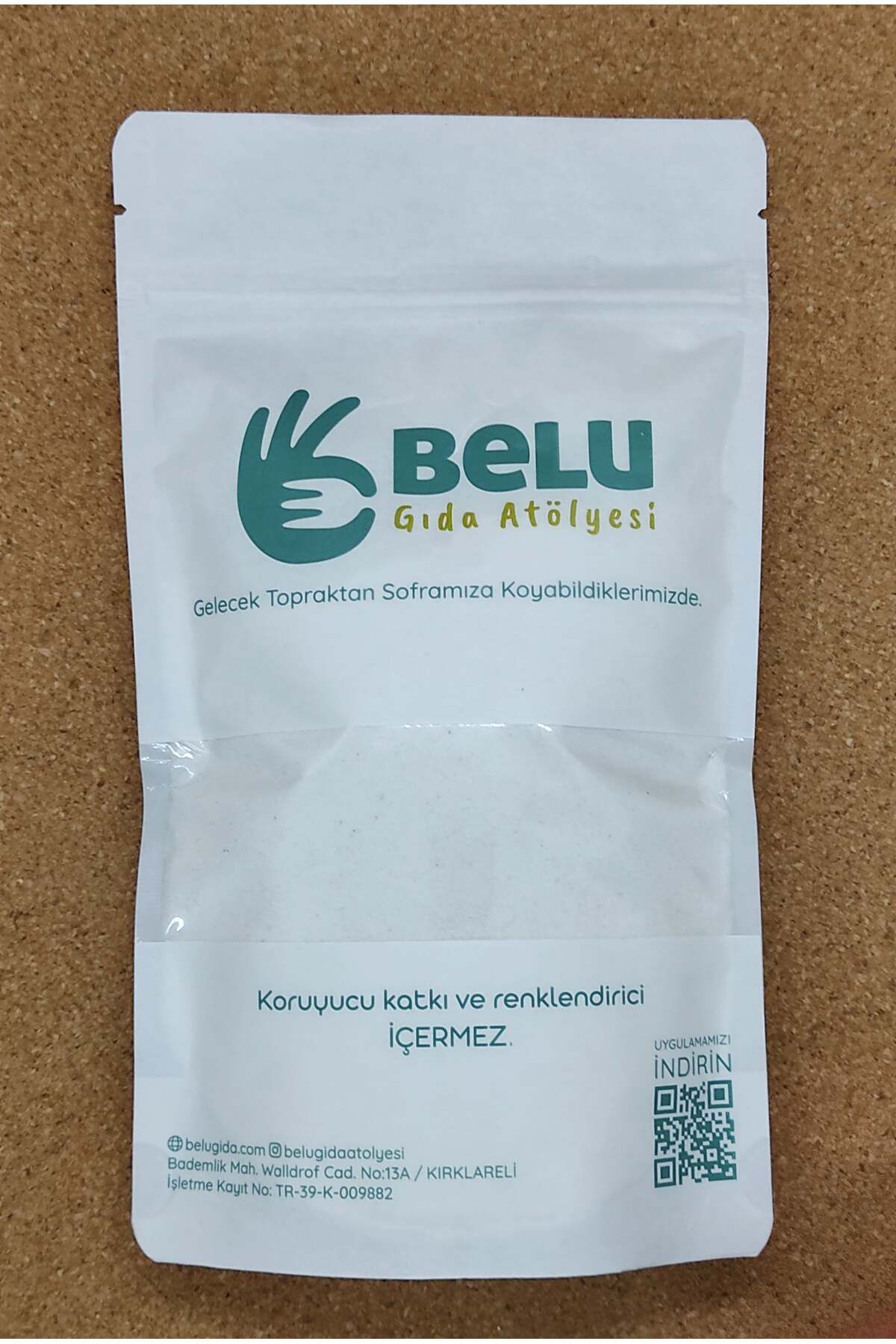 Belu Gıda Atölyesi Pirinç Unu 250 gr