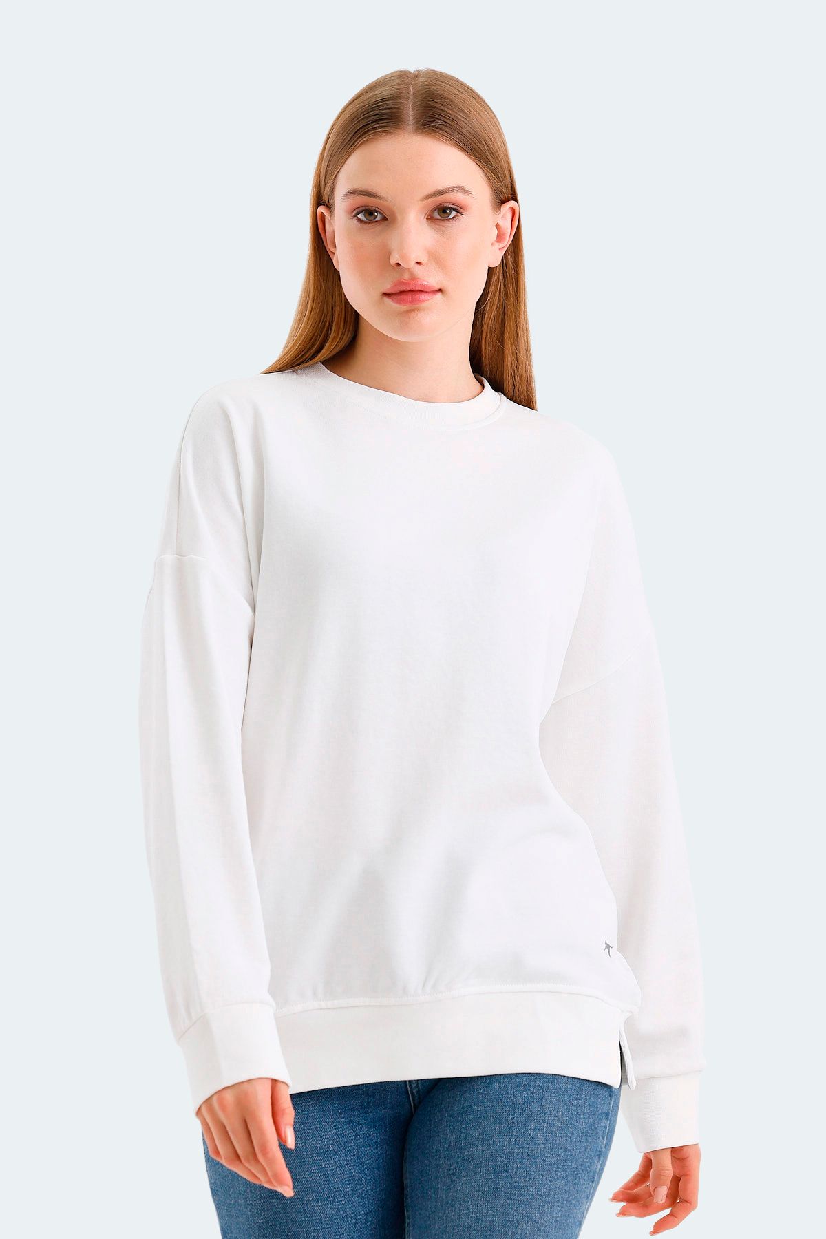 Slazenger-Virtue White Women's Sweatshirt 1