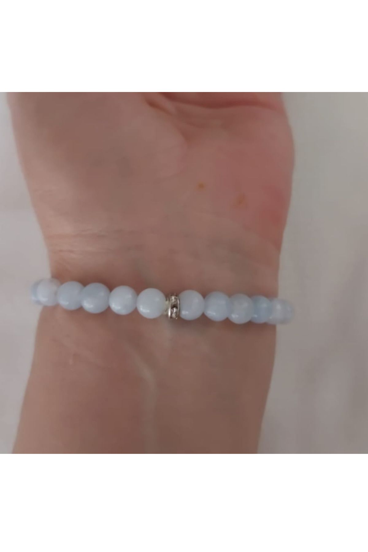 Raduga-Natural Stone Design Aquamarine Stone Bracelet 3