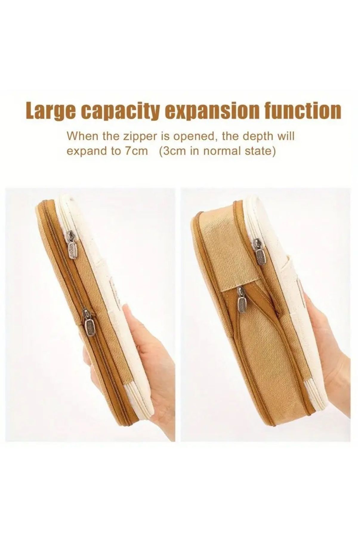 Kawaii-Large Capacity Pencil Case-Wide Volume Multi Compartment Pen Holder 7