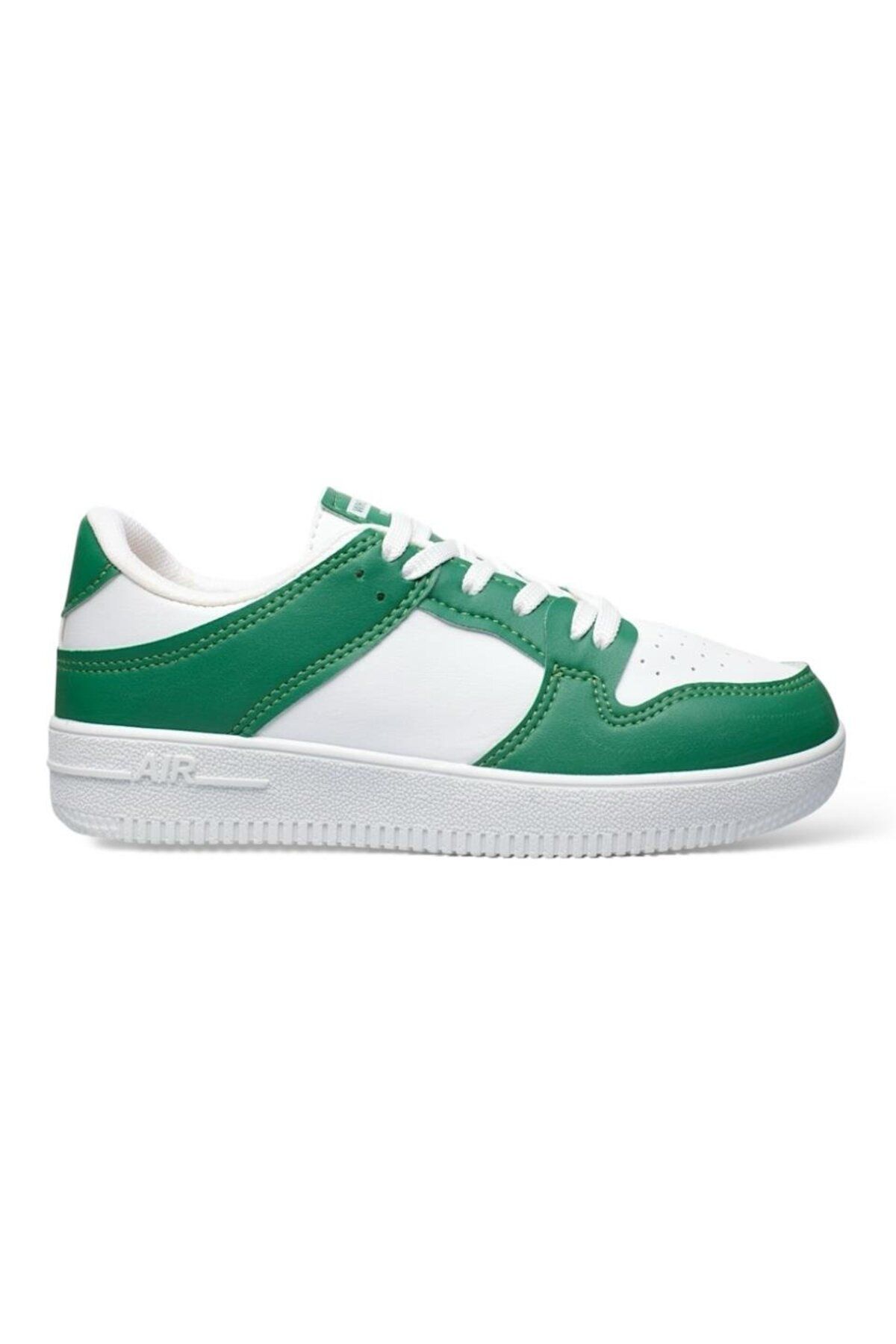 Liger-Unisex Sports Sneaker Shoes White - Green 2