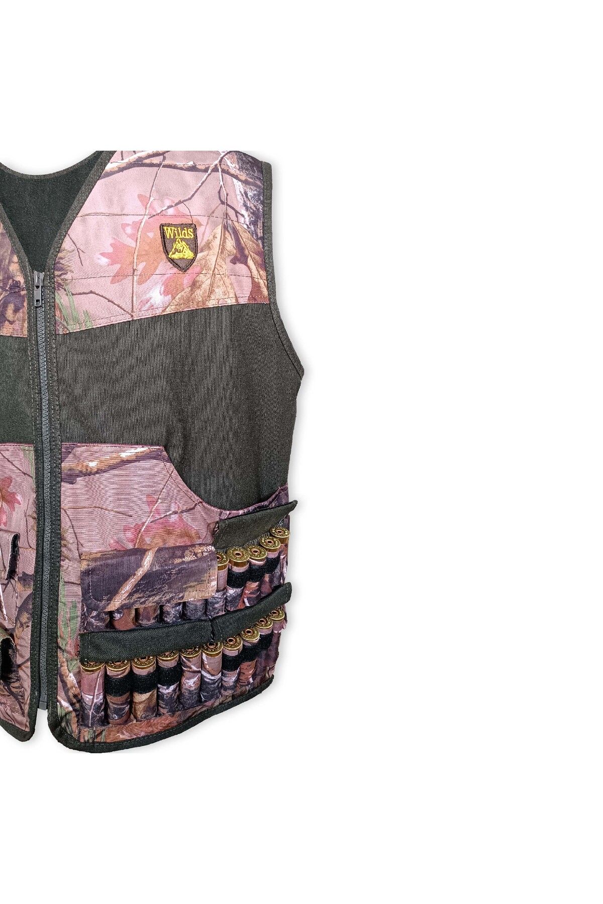 SAVEX-Forest Patterned Khaki Vest - 40-S 4