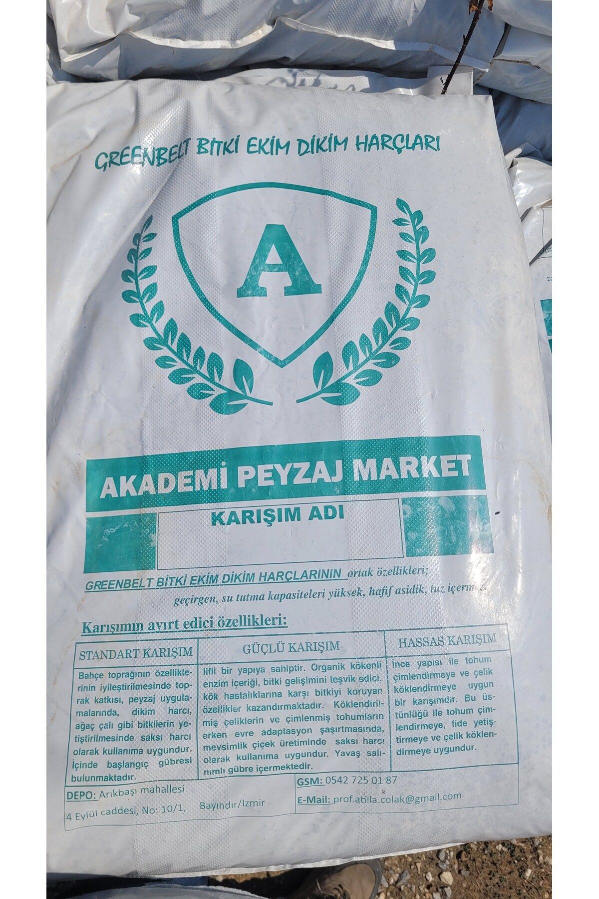 Akademi Peyzaj Market Bitki üretim harcı