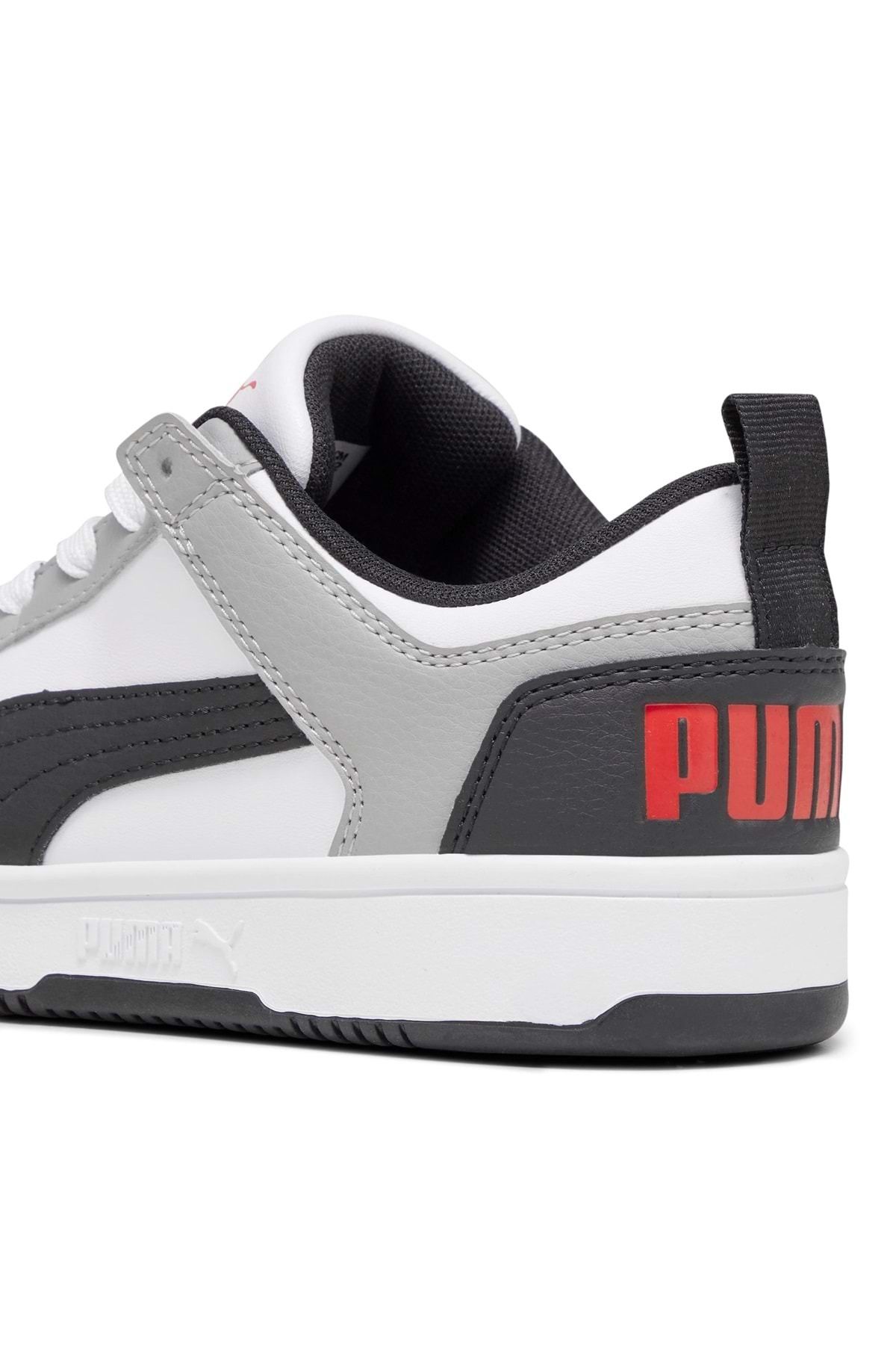 Puma-Unisex Rebound Layup Lo Sl Jr 370490 -18 Sneakers - Gri Sneakers 5