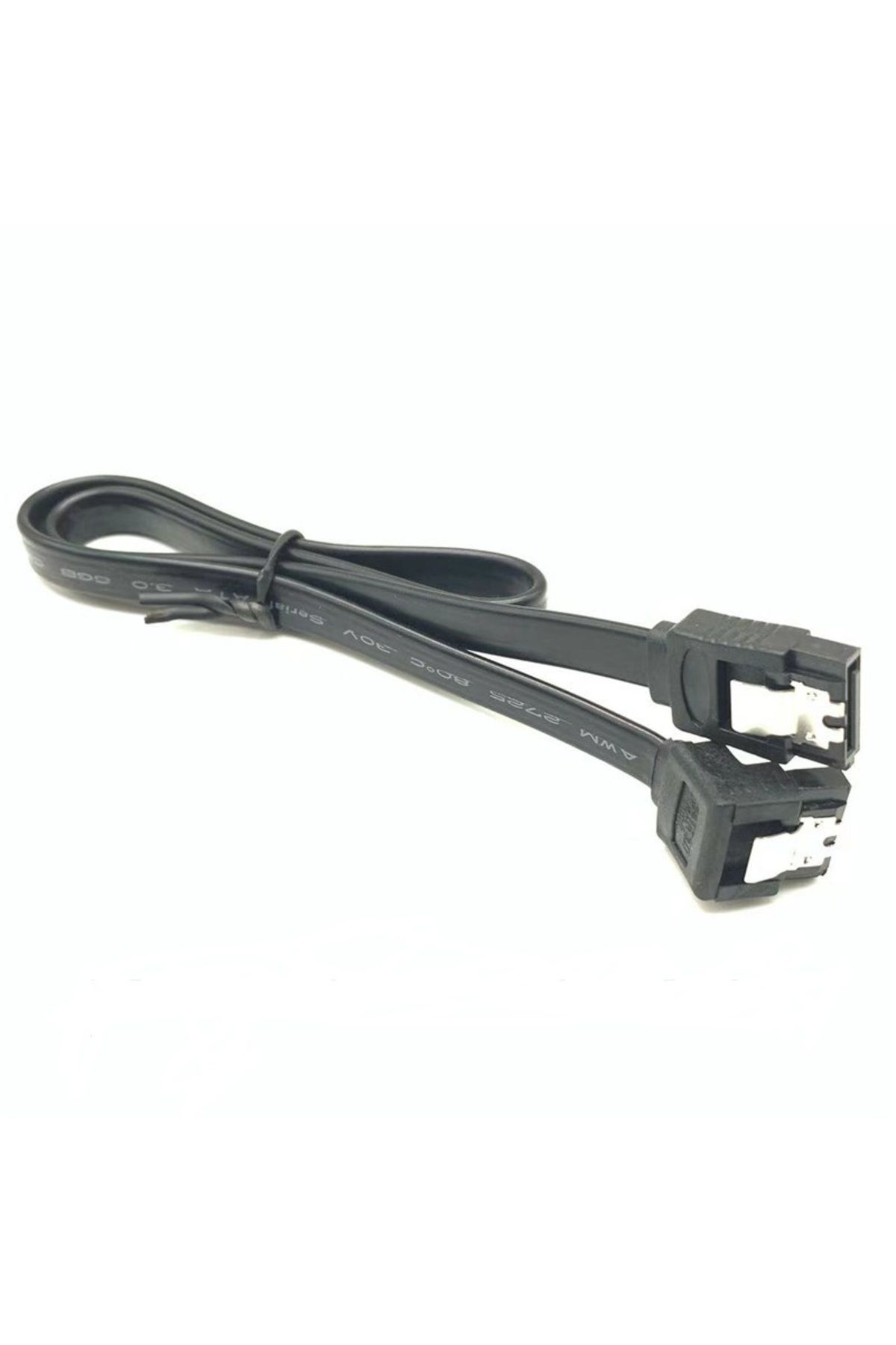KZHITE-40 سم أسود SATA3.0 6 جيجابايت/ثانية خط 8 نواة نحاسية مستقيمة ملحق SSD منفذ SATA تسلسلي عالي السرعة 1