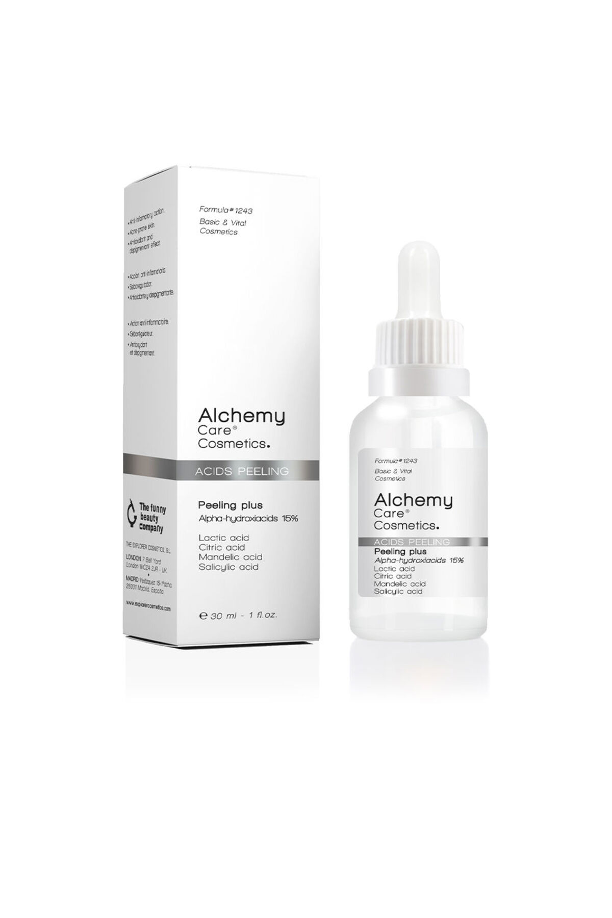 Acids Peeling Peeling Plus Alchemy Grooming Cosmetic 30 ml