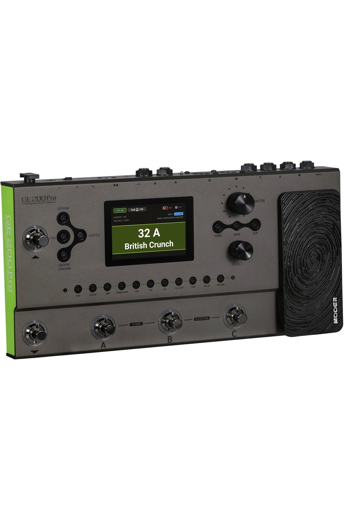 Mooer-Ge200 Pro Multi Guitar Effects Processor 5