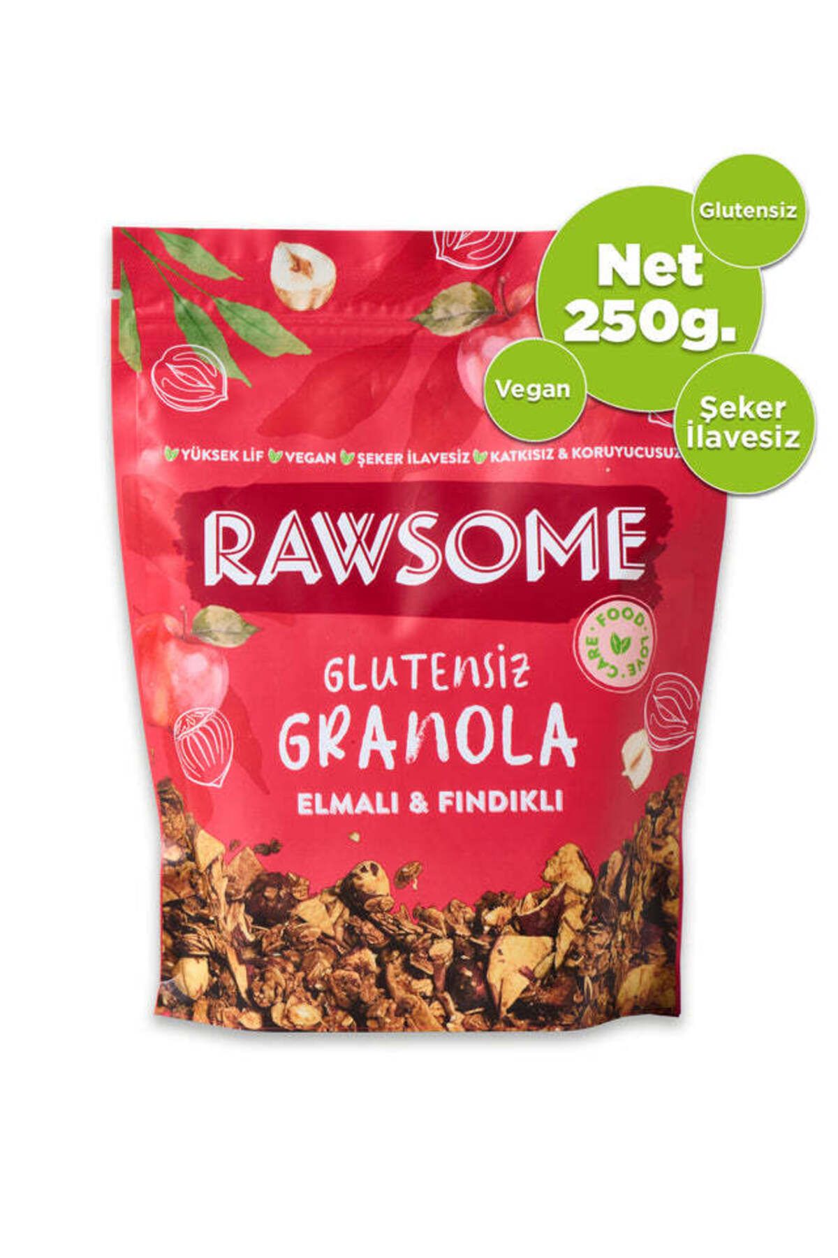 Rawsome Glutensiz Elmalı & Fındıklı Granola 250 g